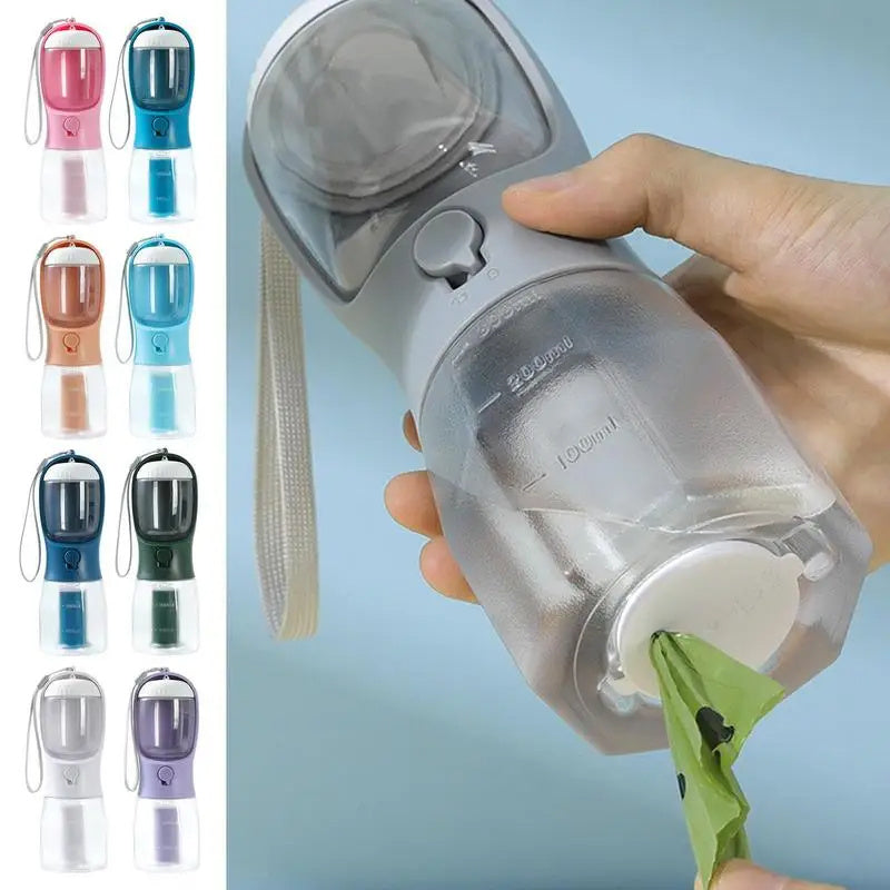 Three-in-one Portable Small Multi-functional Pet Cups Pets Supplies