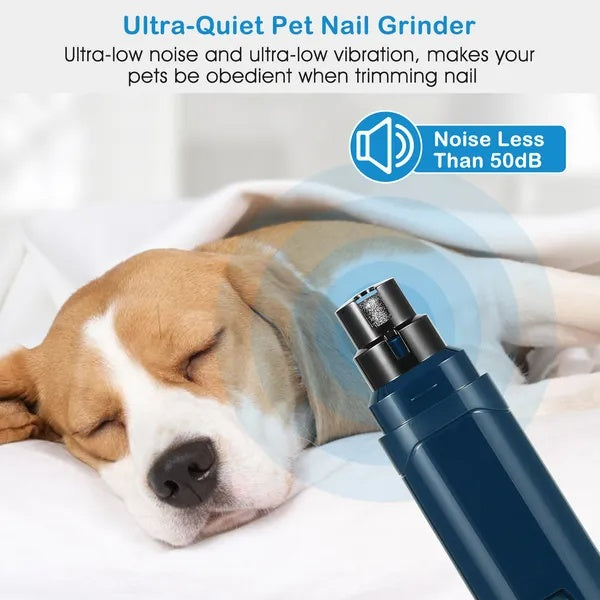 Pet Nail Grinder Quiet USB Rechargeable