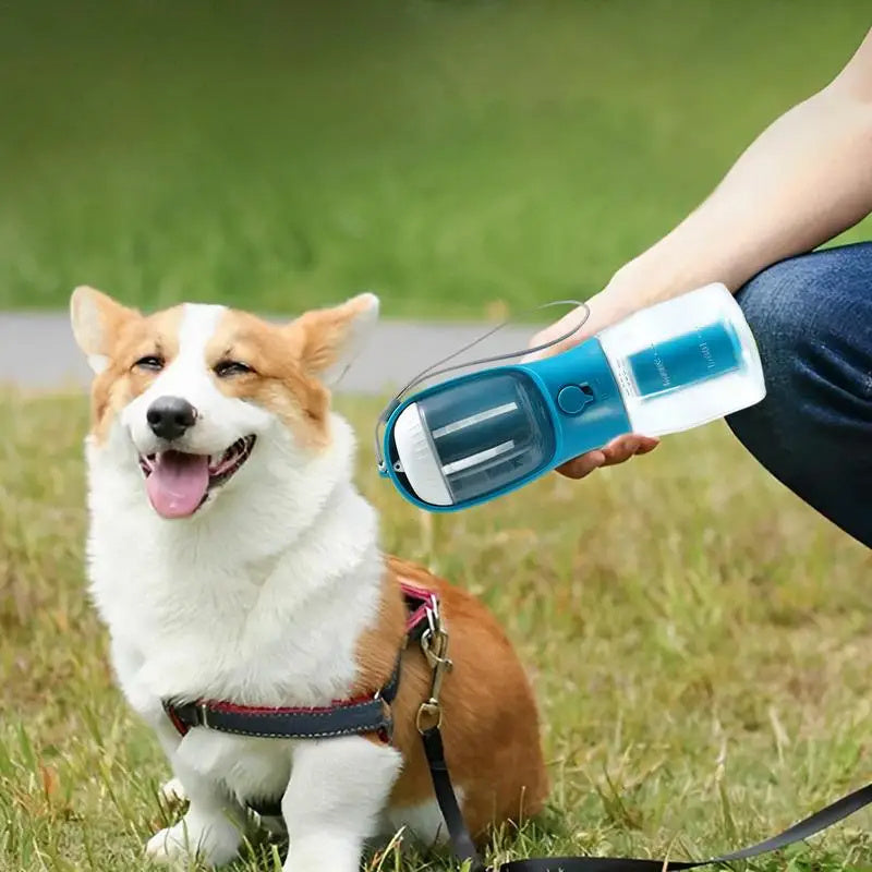 Three-in-one Portable Small Multi-functional Pet Cups Pets Supplies