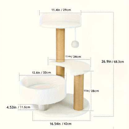 Luxury Cat Tree With Scratching Posts