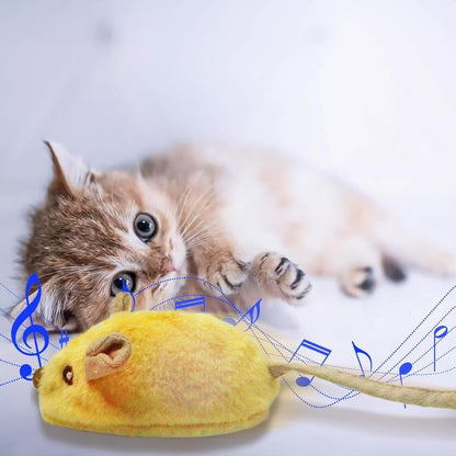 Interactive Cat Toys Mouse With LED Lights