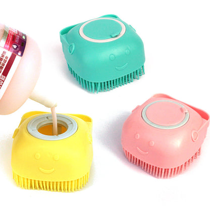 Silicone Dog and cat Bath Massage Gloves Brush